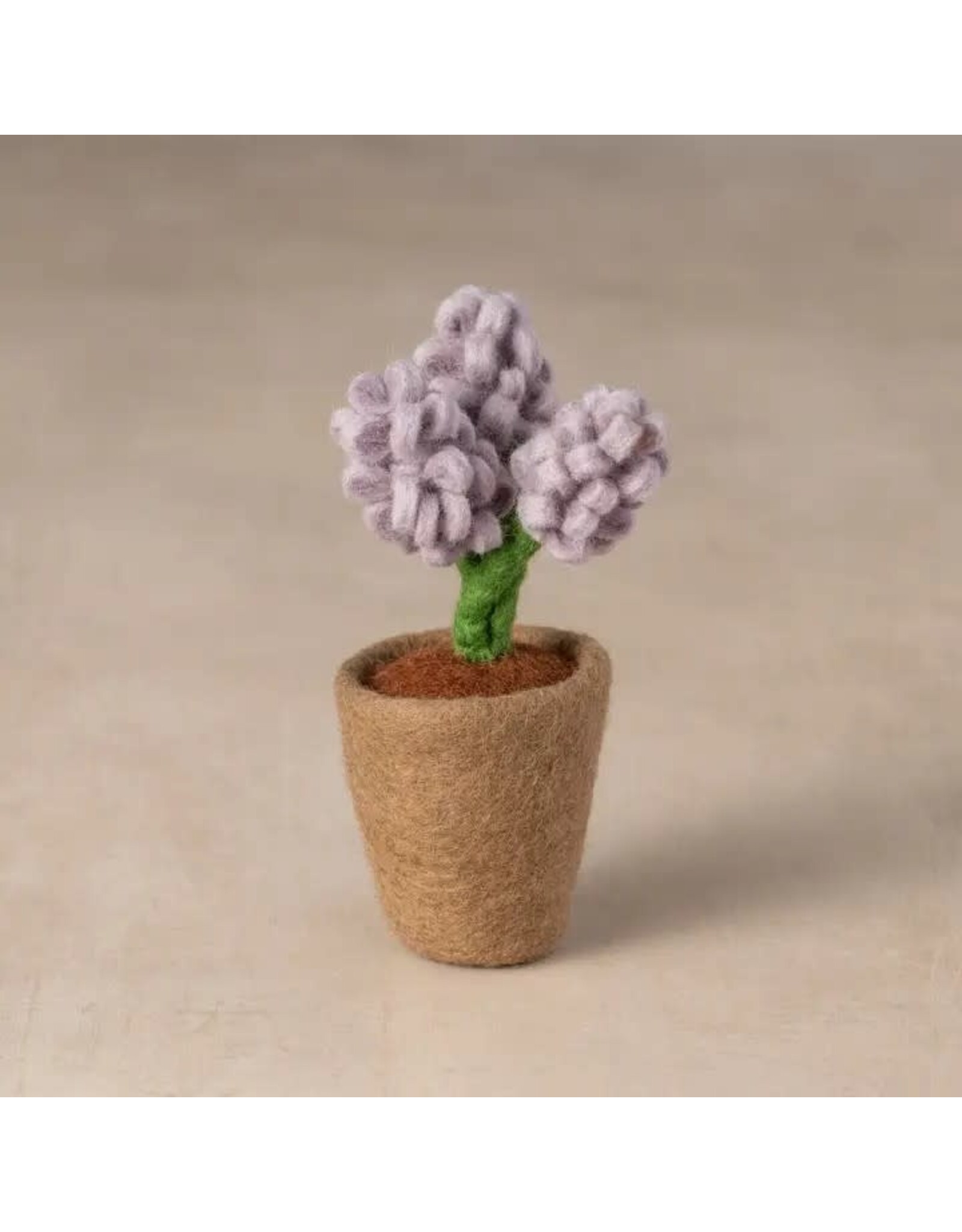 Felted Flower Pot - Hyacinth, Nepal