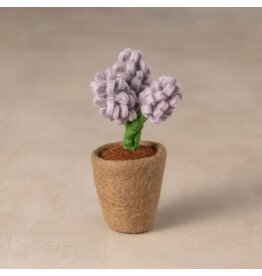 Felted Flower Pot - Hyacinth, Nepal