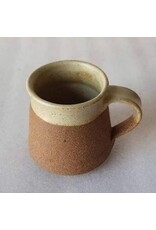 Small Rustic Handmade Artisinal Off White Coffee/Tea Mug, India