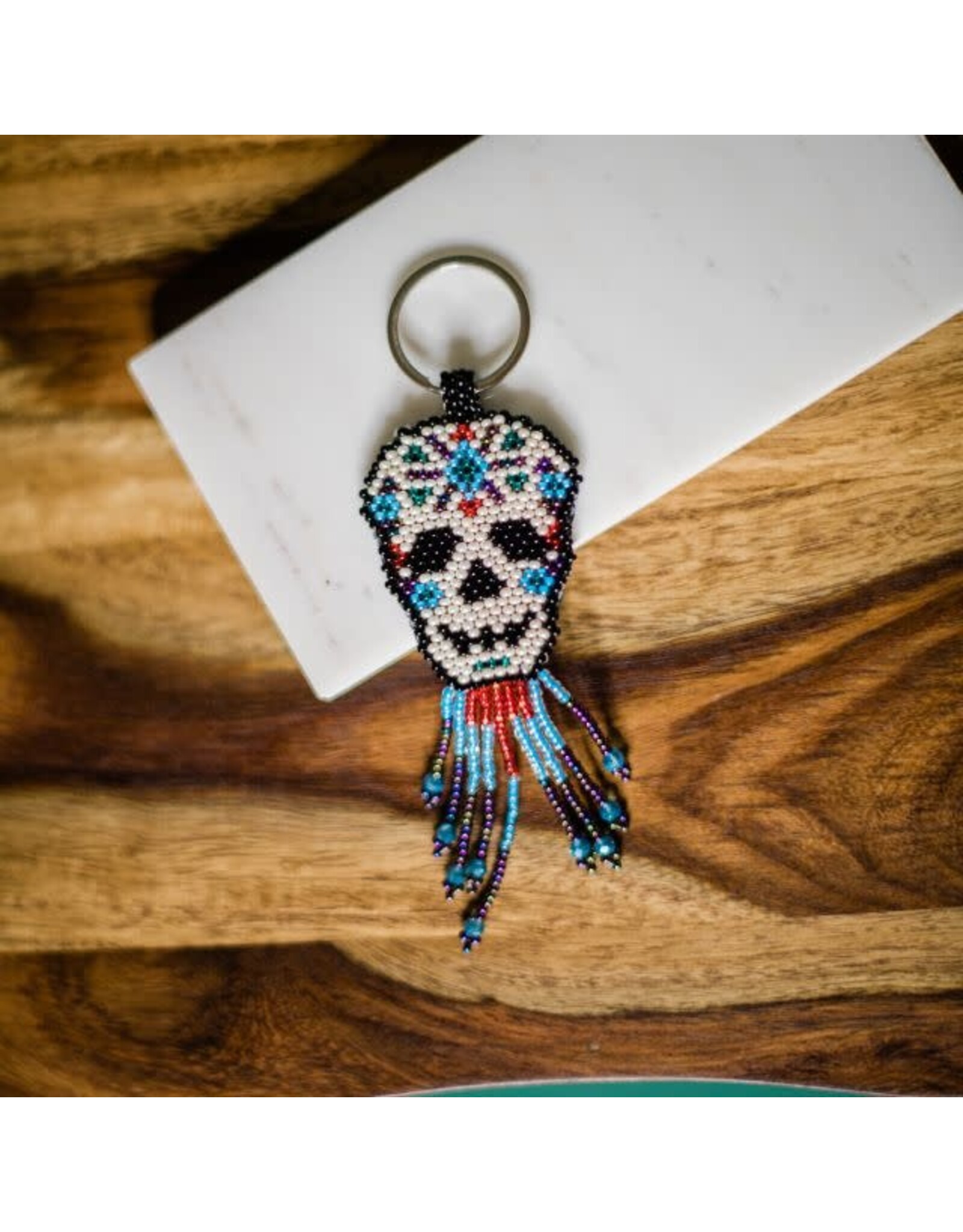 Sugar Skull Keychains, Guatemala