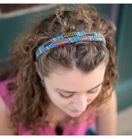 Lucia's Imports Toto Criss Cross Headband, Guatemala