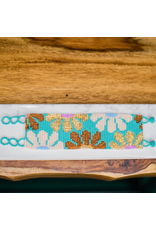 Beaded Cuff, Daisy