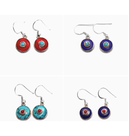 Tibetan Earrings, Nepal