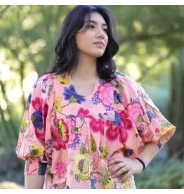 Anjou Top, One Size, Persimmon, India