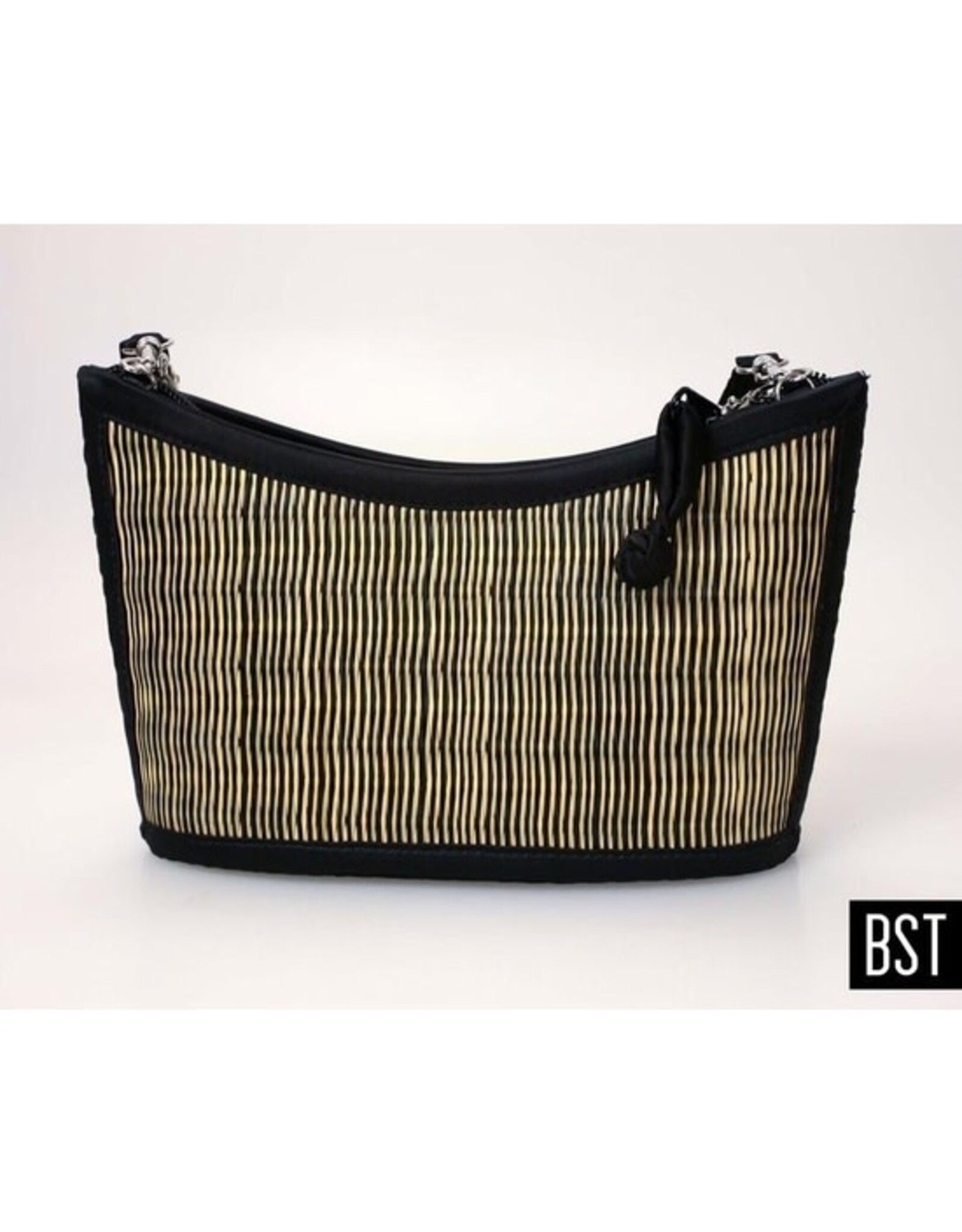 Scoop Shape Seagrass Purse, Assorted Colors,  Cambodia