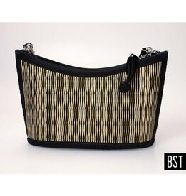 Scoop Shape Seagrass Purse, Assorted Colors,  Cambodia