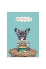 BOSTON TERRIER Thinking of You Card