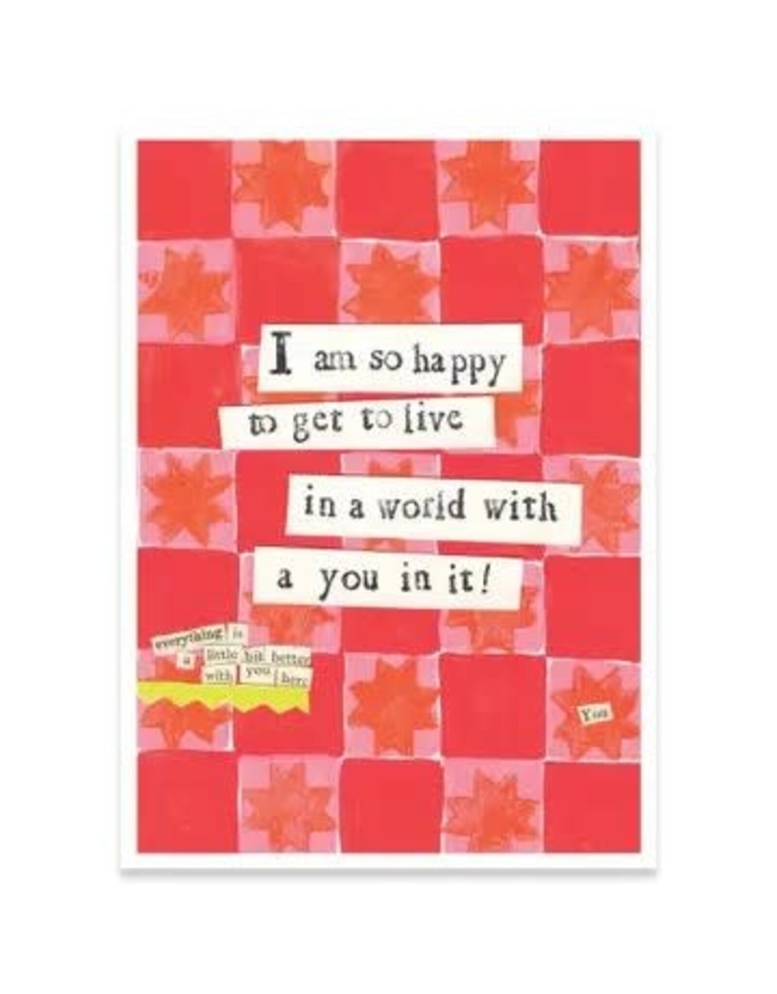 With You In It, Friendship Card