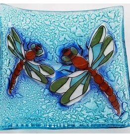 Dragonfly Square Dish