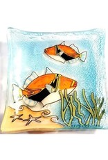 Humuhumu... Small Square Glass Dish
