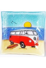 VW Square Glass Dish, Ecuador