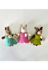 Trade roots Felt Easter Bunny Dolls, Nepal