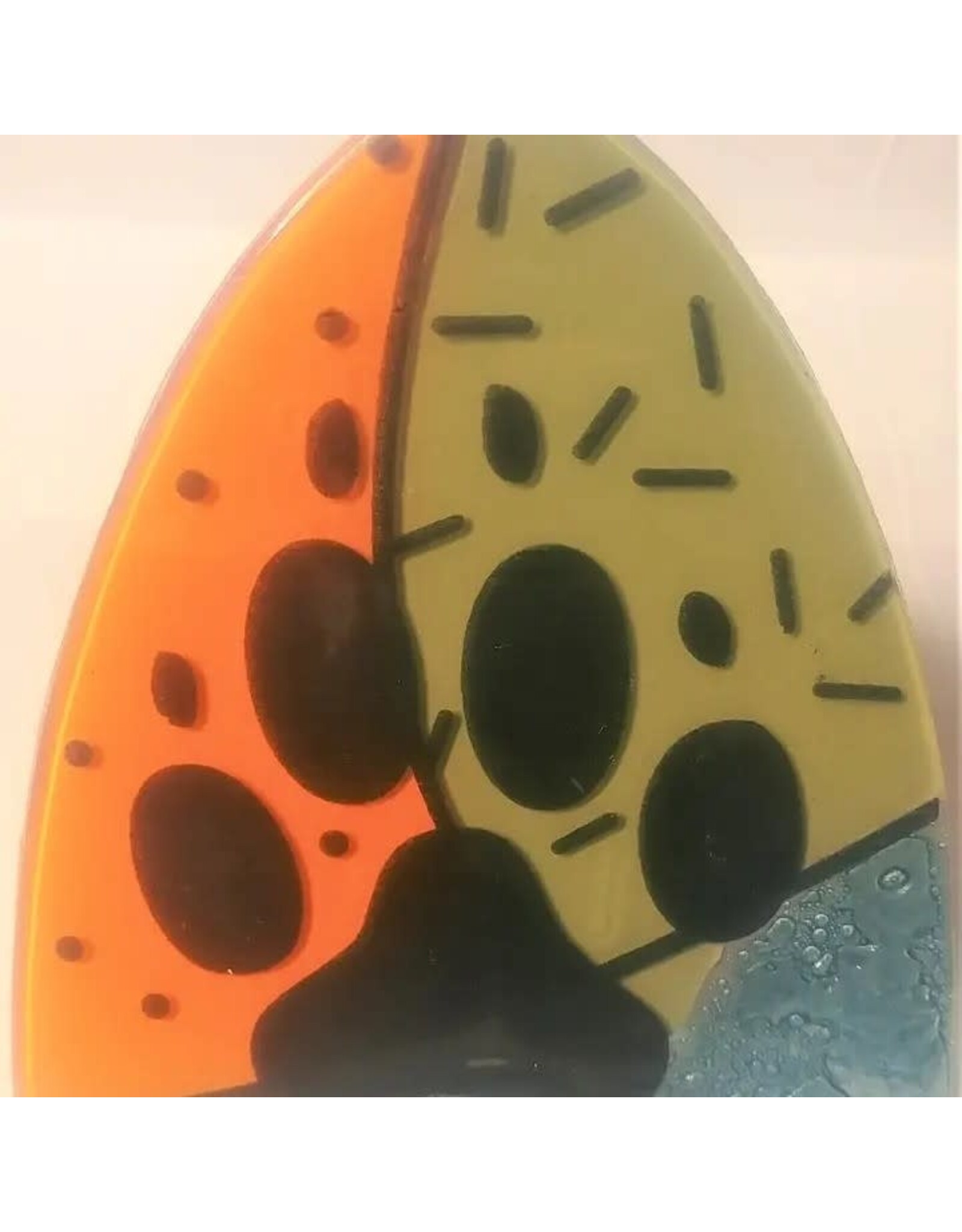 Ecuador, Glass Nightlight Dog Paw