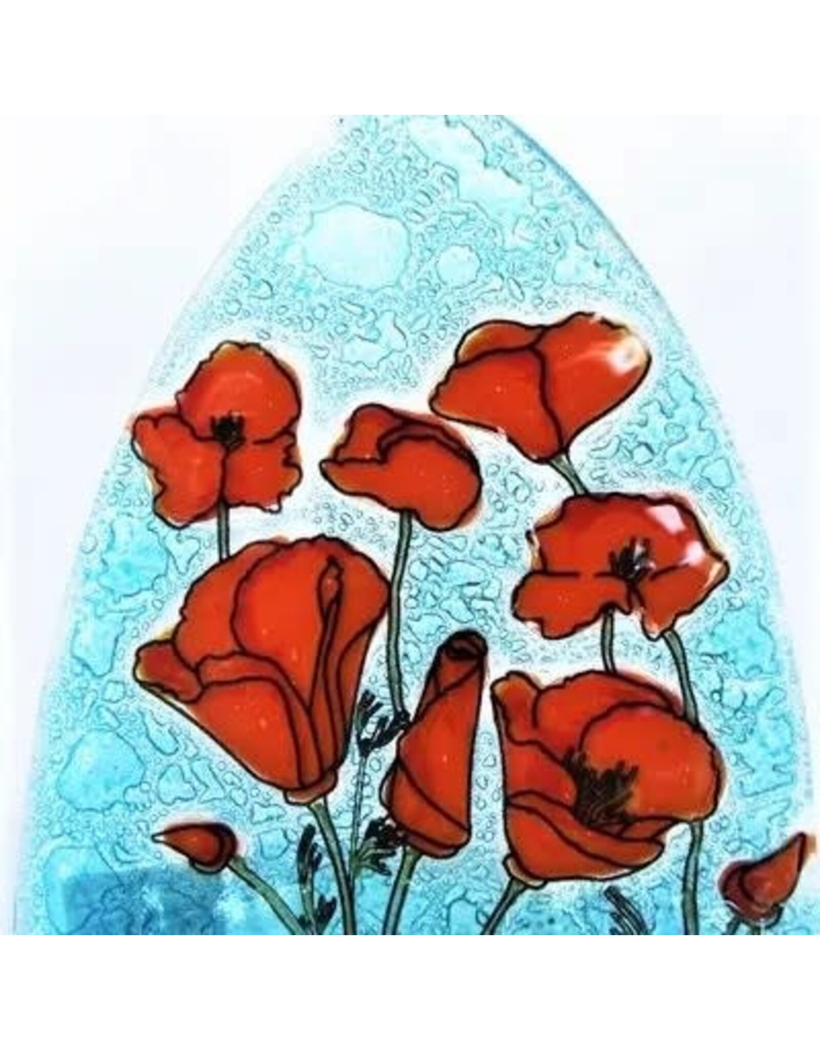 Trade roots Poppy Flowers, Nightlight
