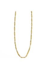 Twisted Snake Chain, BRASS