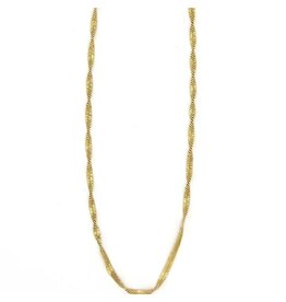 Twisted Snake Chain, BRASS