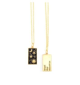 Trust the Universe Pendant Necklace, India