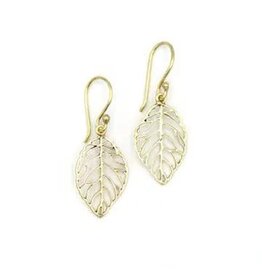 Leaf Skeleton Earrings, India