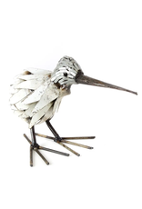 Kiwi Bird Recycled Metal Sculpture, Zimbabwe