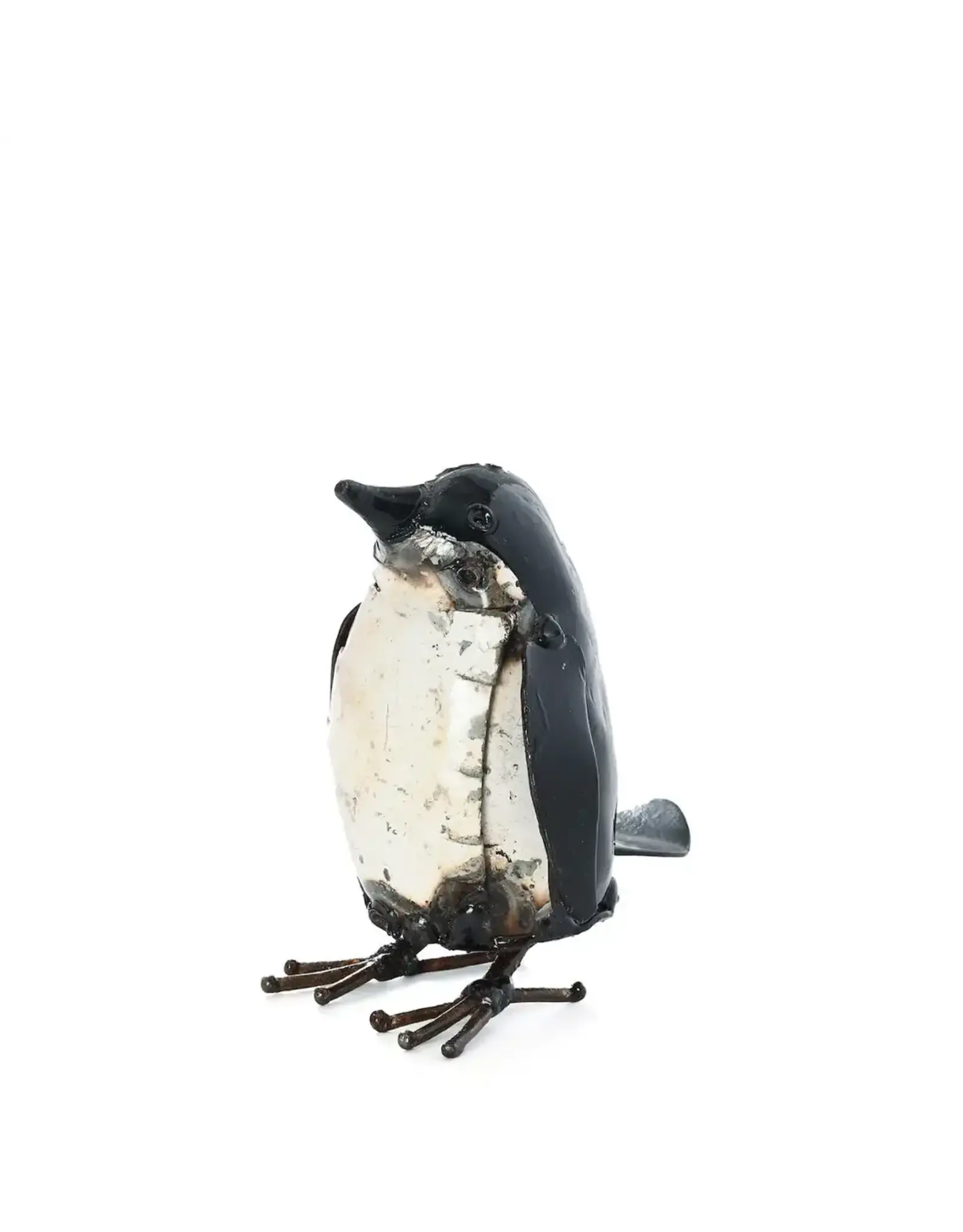 Rustic Metal Penguin