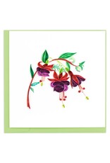 Fuchsia Quilling Card, Vietnam