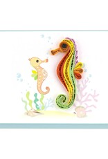 Seahorse Gift Enclosure Mini Card