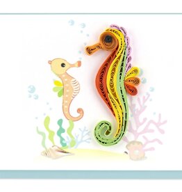 Seahorse Gift Enclosure Mini Card