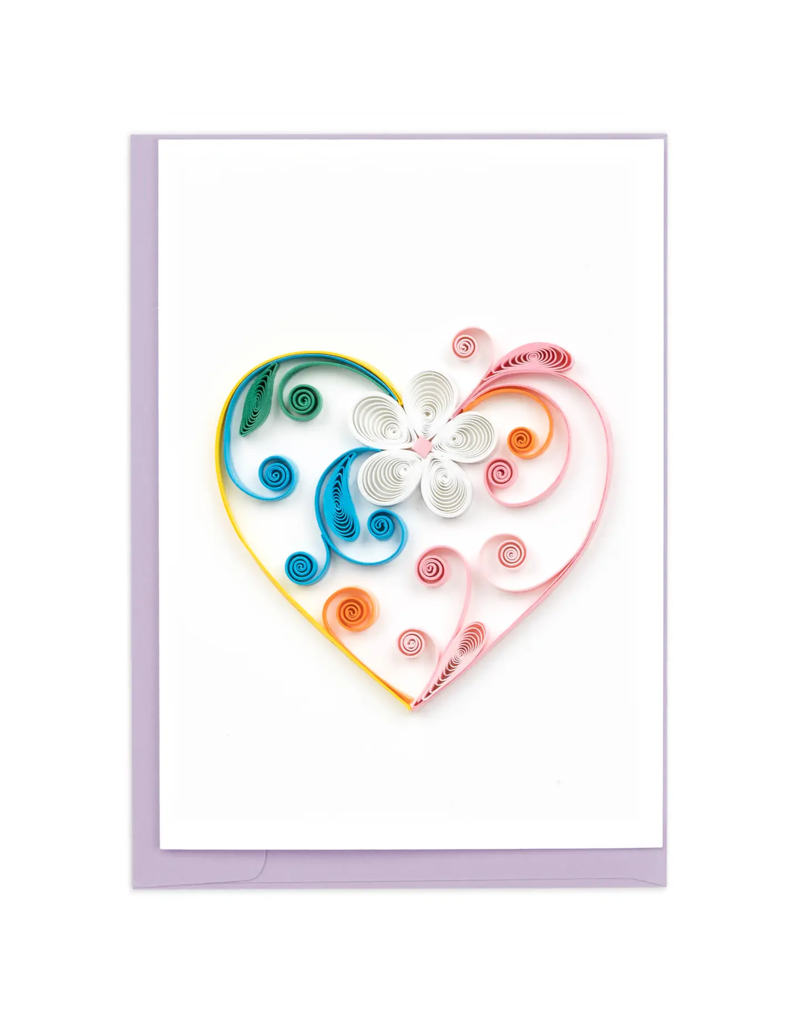 Colorful Heart Gift Enclosure Mini Card, Vietnam