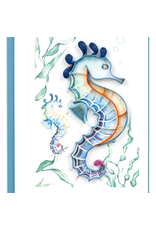 Colorful Seahorse Gift Enclosure Mini Card, Vietnam