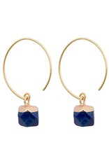 Clara Deep Sea Earrings, Thailand