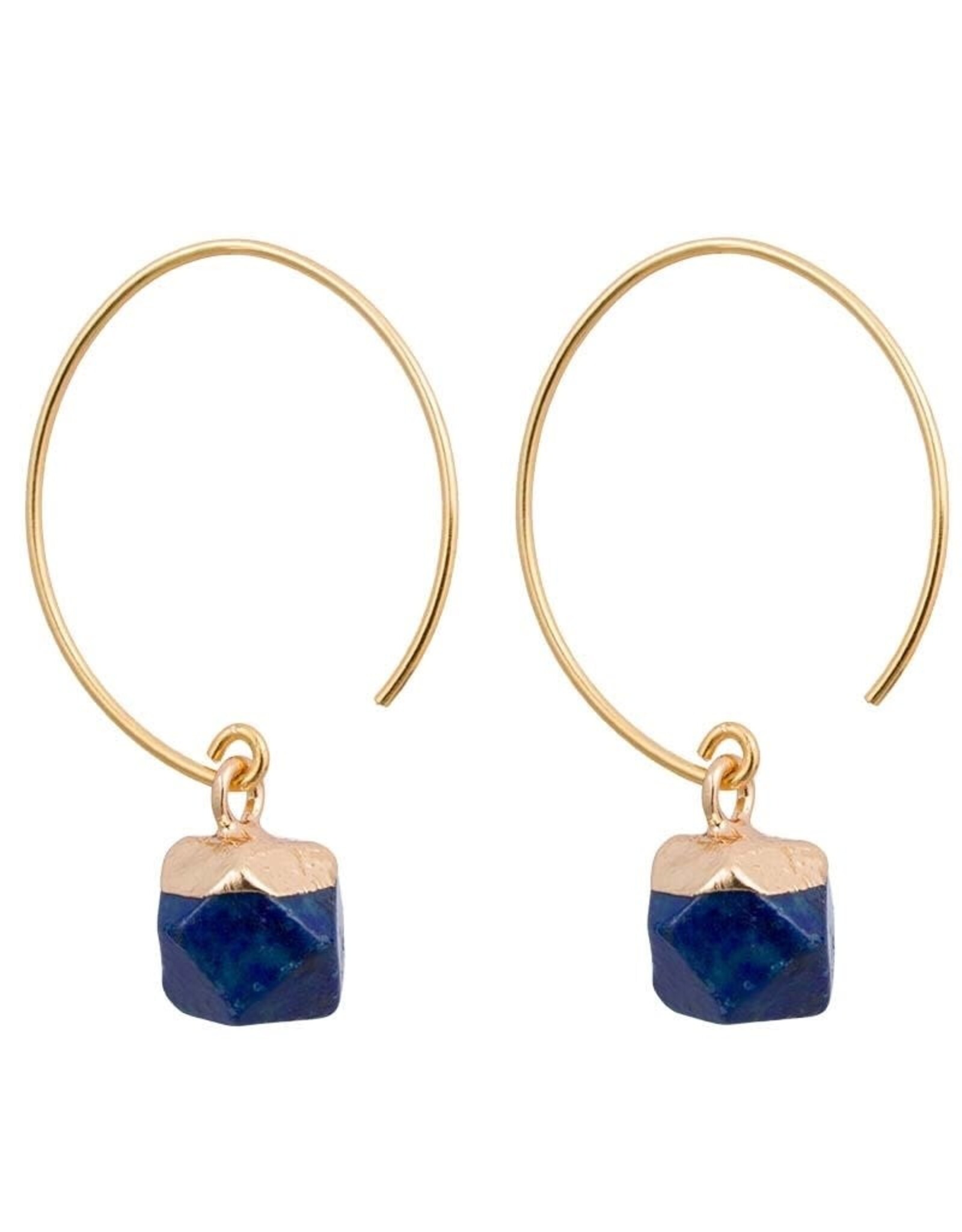 Clara Deep Sea Earrings, Thailand