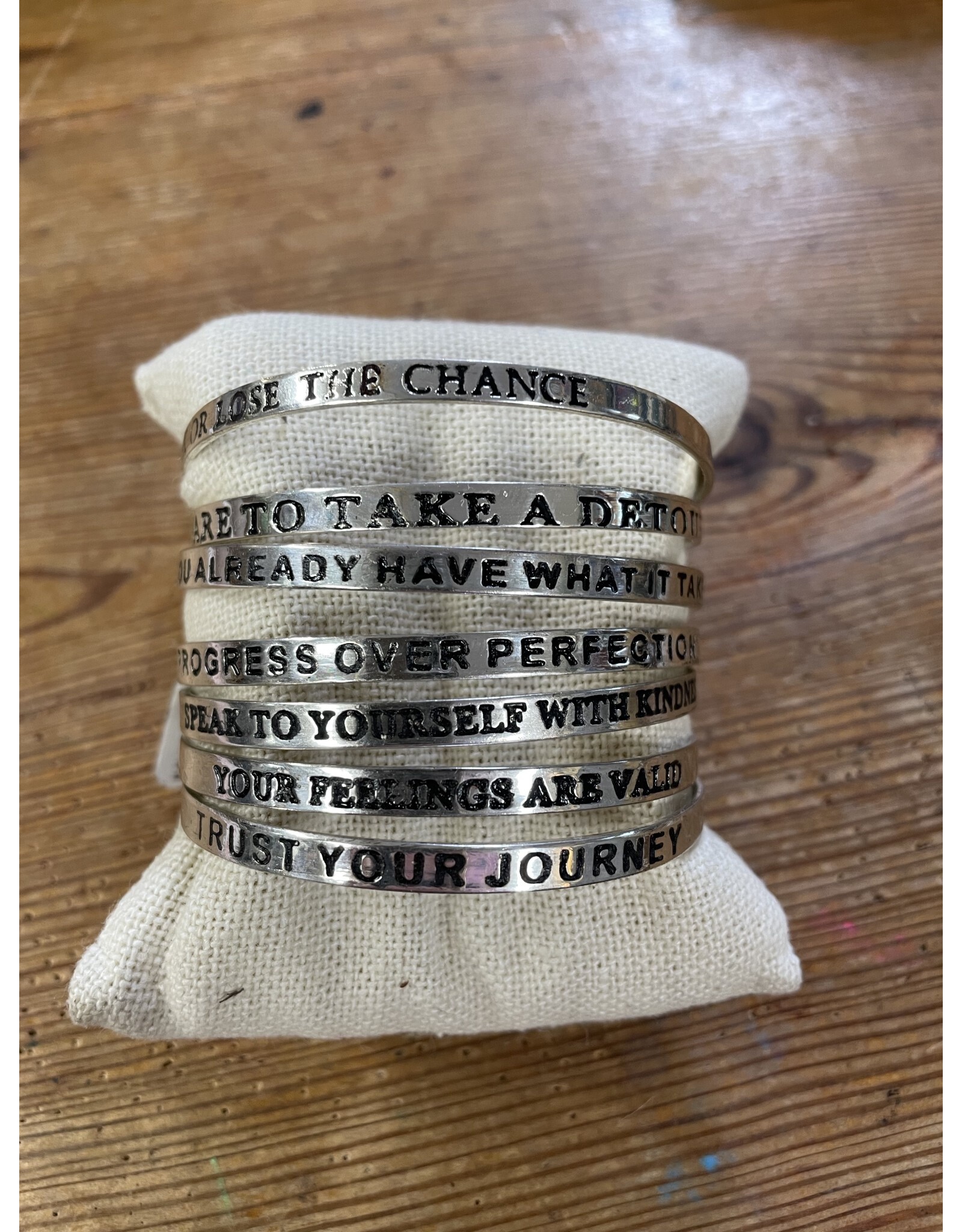Inspirational Quote Bracelets