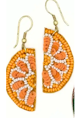 Beaded Fruit Earrings, Thailand