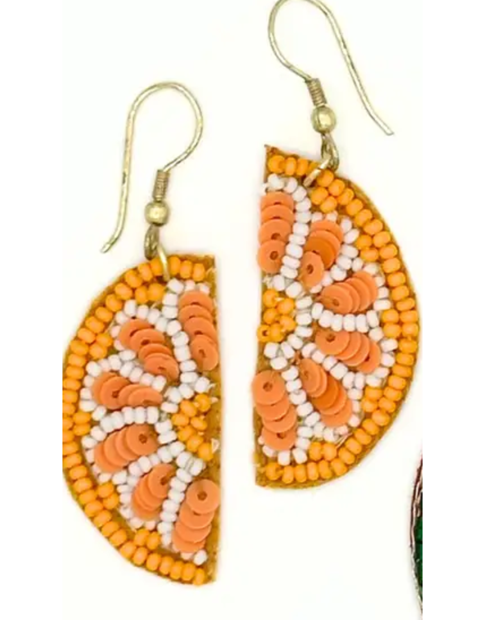 Beaded Fruit Earrings, Thailand