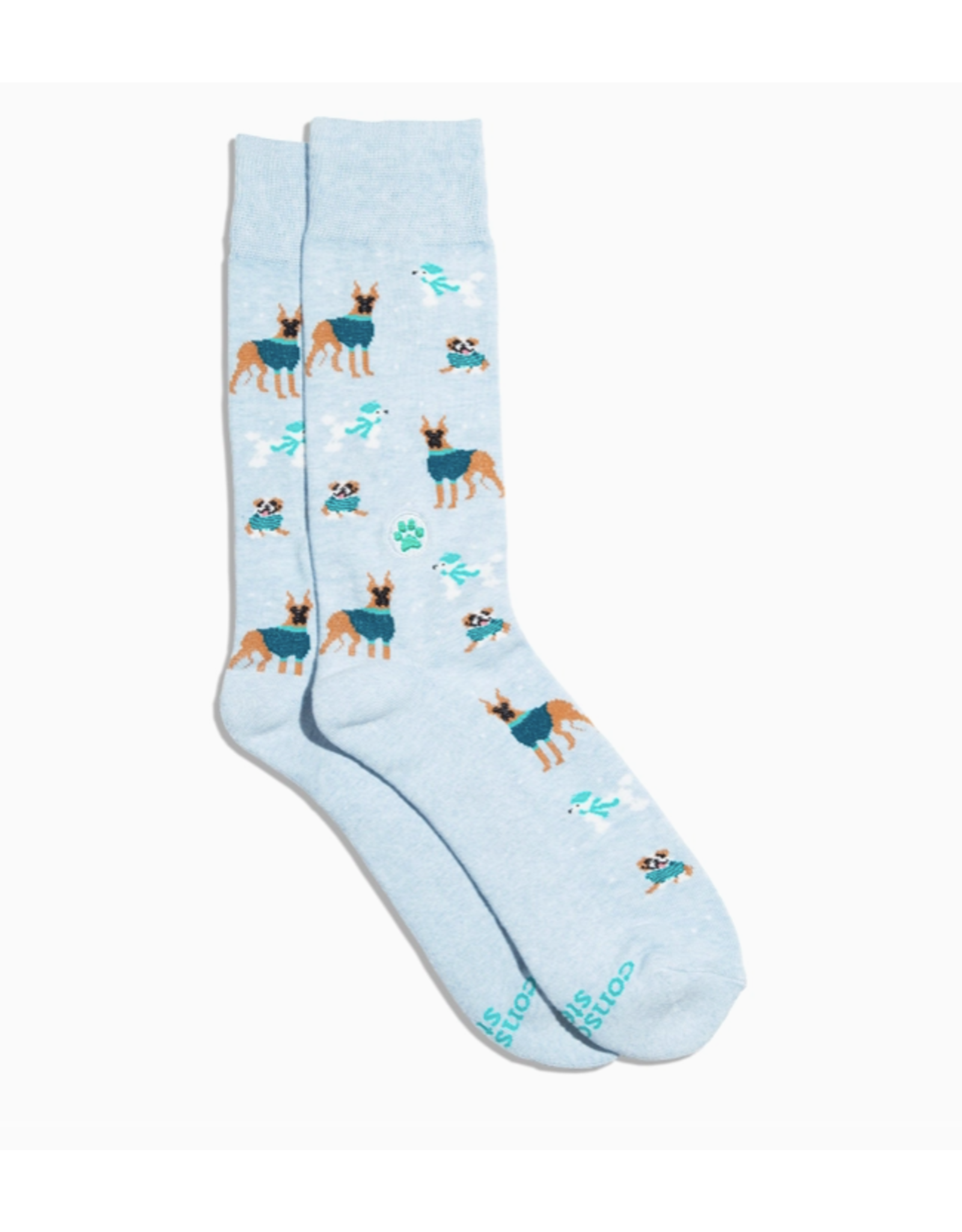 Socks That Save Dogs, Blue