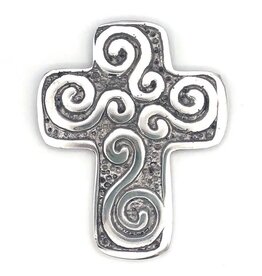 Recycled Aluminum Celtic Cross, Nicaragua