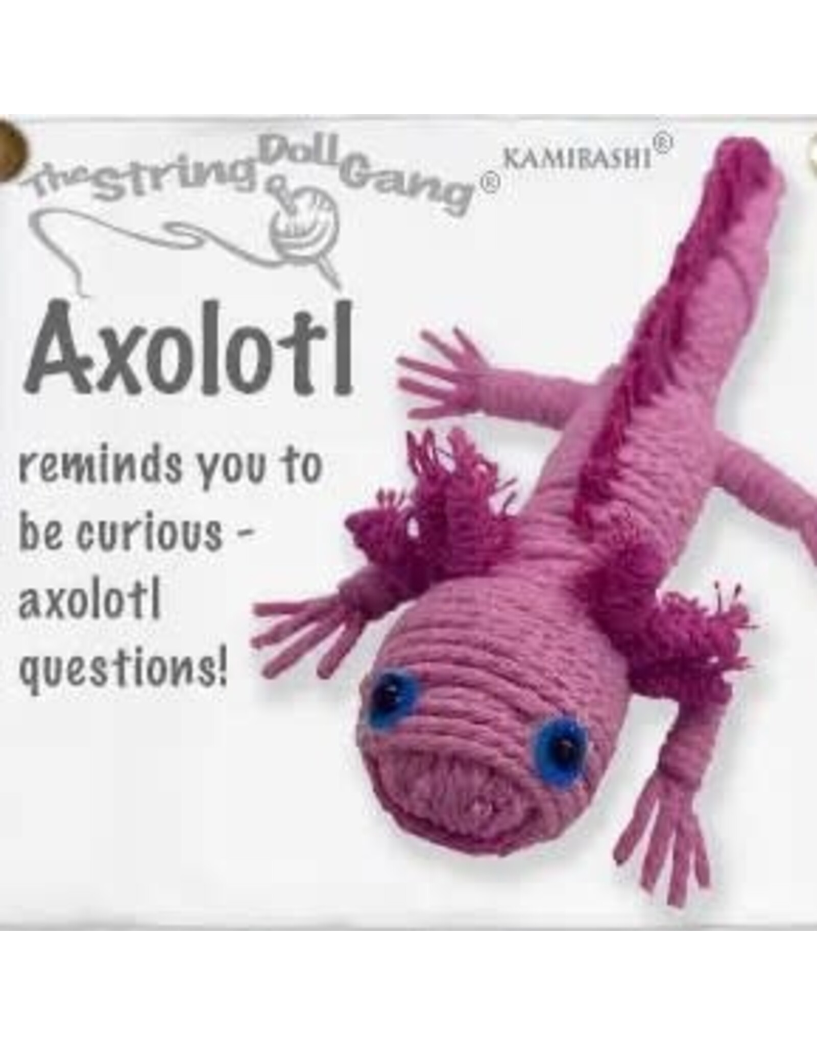 Axolotl String Doll Keychain