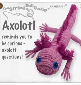 Axolotl String Doll Keychain