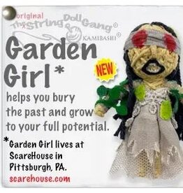Garden Girl String Doll Keychain