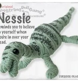 Nessie the Loch Ness Monster String Doll Keychain