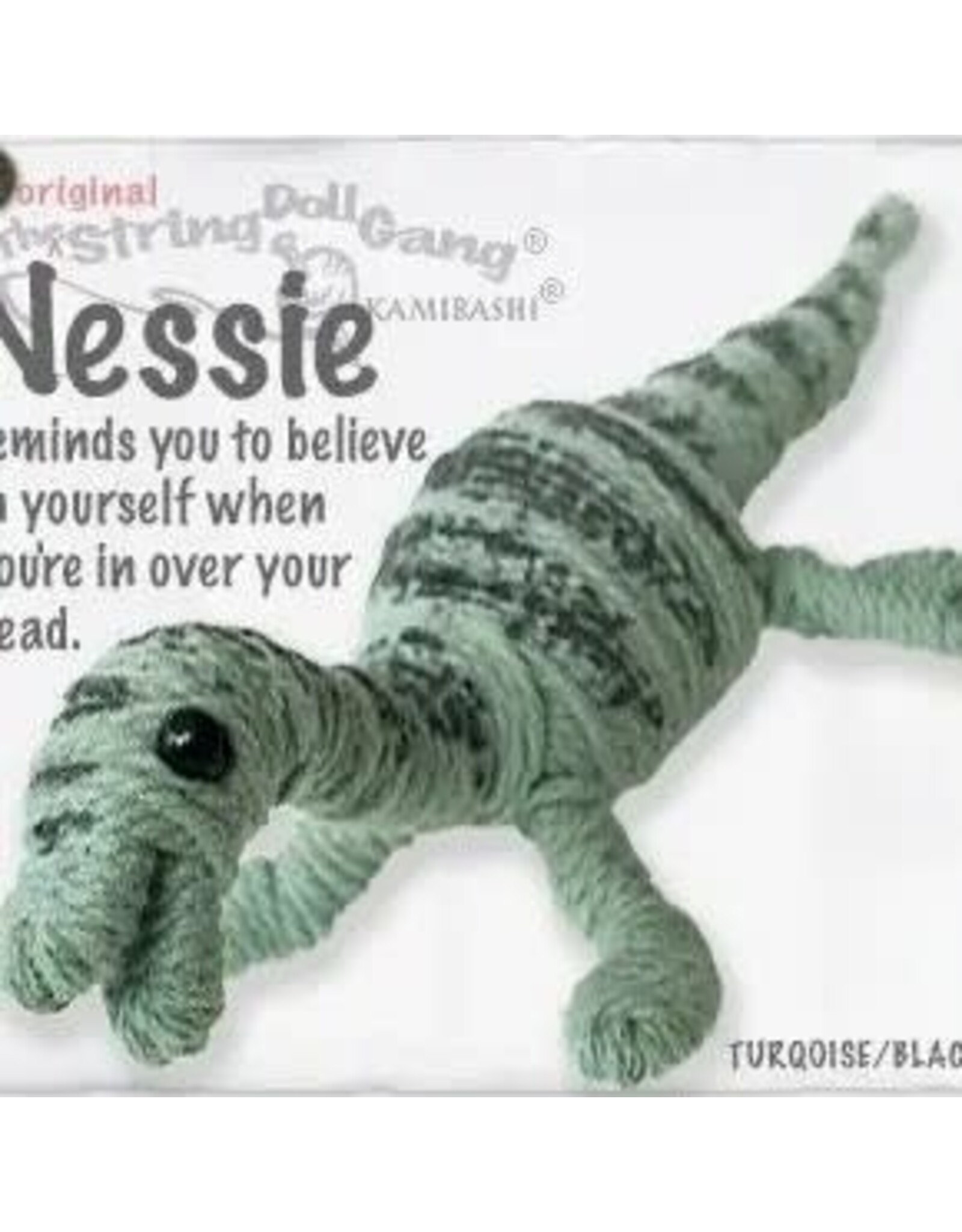 Nessie the Loch Ness Monster String Doll Keychain