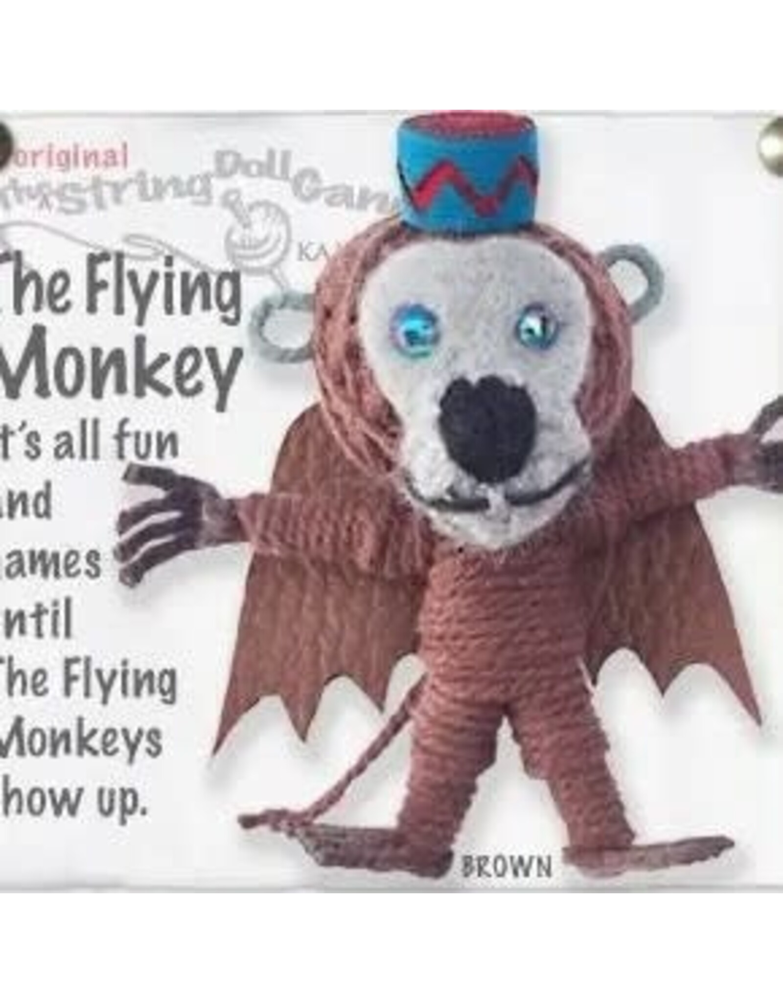 The Flying Monkey String Doll Keychain