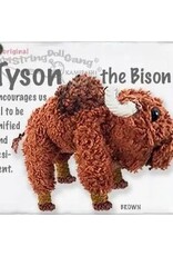 Tyson the Bison String Doll Keychain
