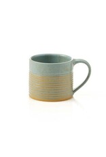 Turquoise Kinare Mug, Nepal Turquoise Kinare Mug, Nepal