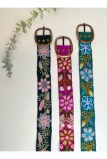 Trade roots Embroidered Belts Wide, Peru