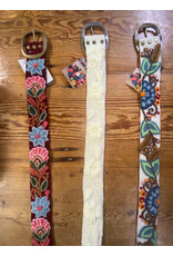 Trade roots Embroidered Belts Wide, Peru