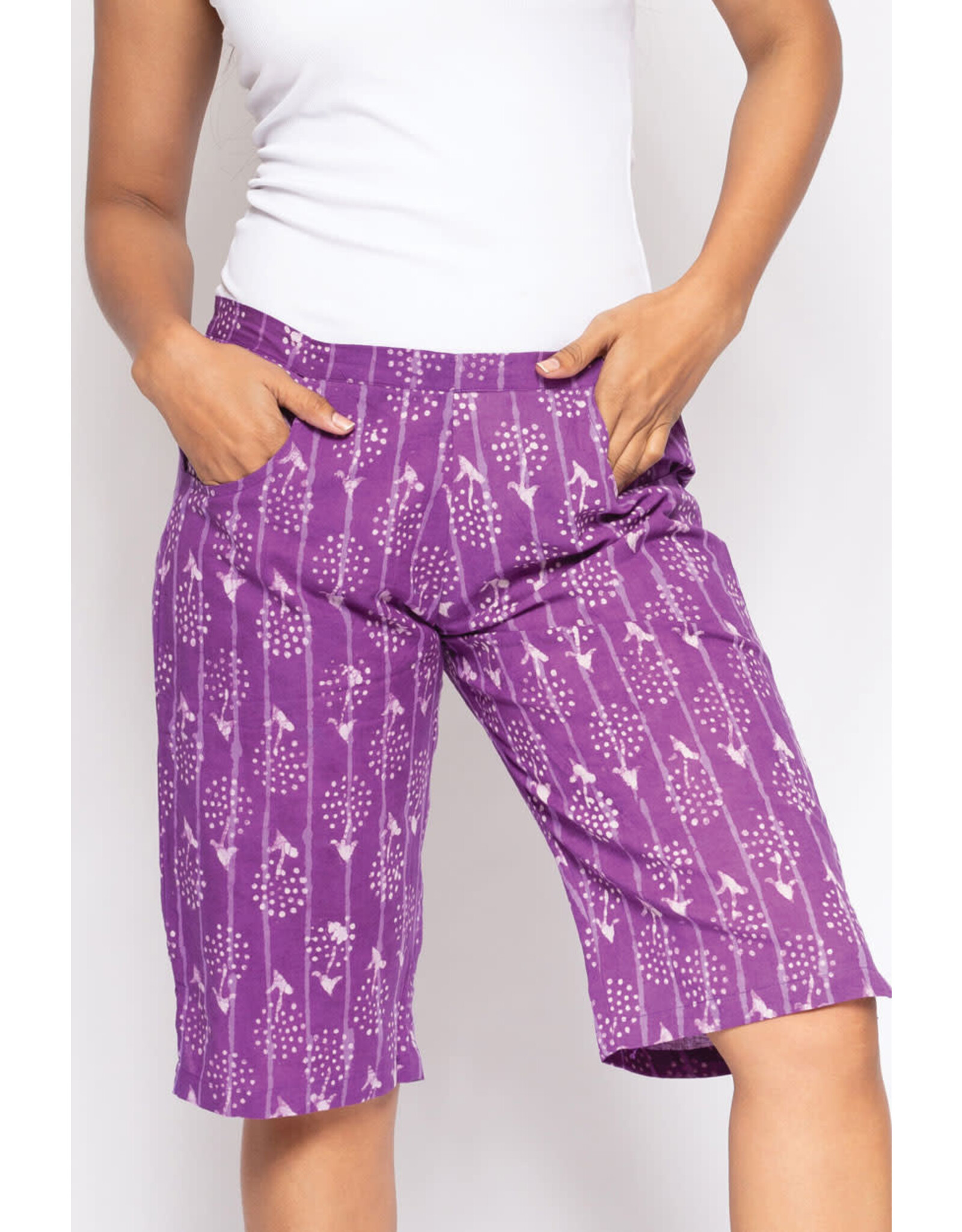 Block Print Shorts,  (2 COLORS)