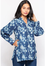 Jaya Block Print Tunics, Indigo