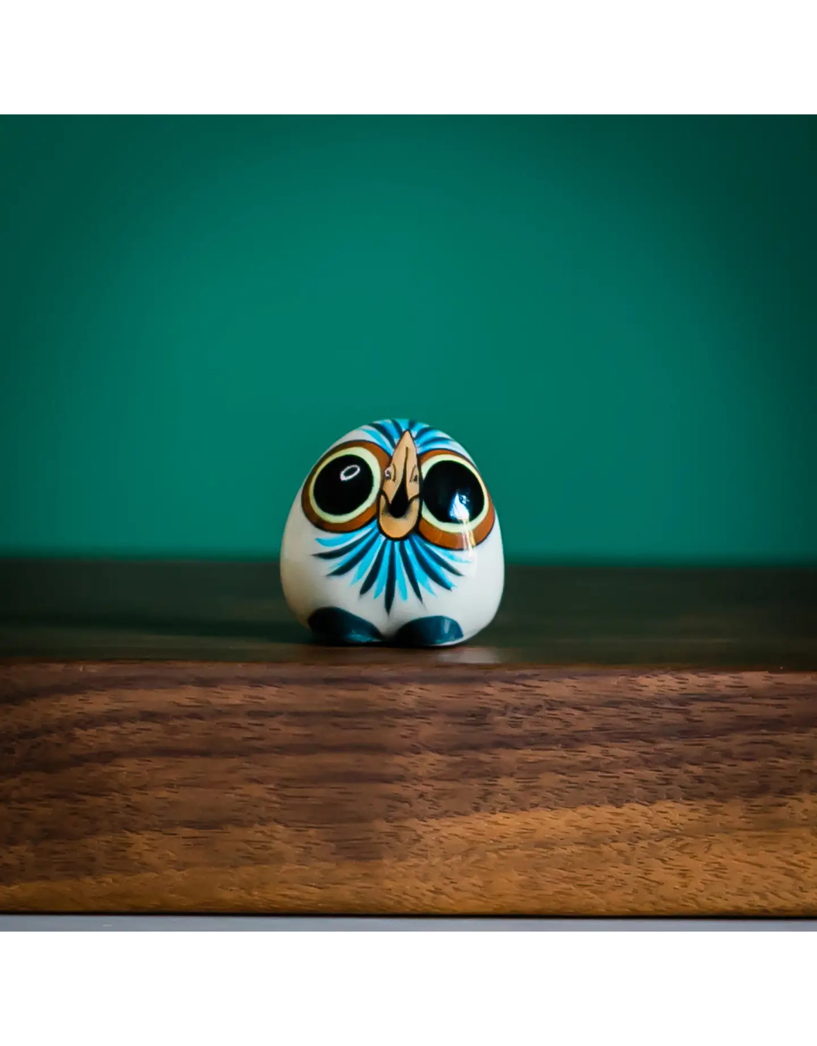Small Decorative Ceramic Owl, Guatemala