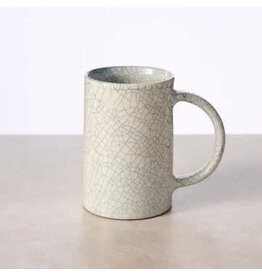 Trade roots Ciya Blue Crackle Mug, Nepal